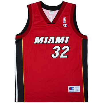 2004-07 Miami Heat O'Neal #32 Champion Alternate Jersey - 8/10 - (L)