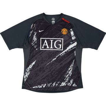 2009-10 Manchester United Nike Training Shirt - 7/10 - (L)