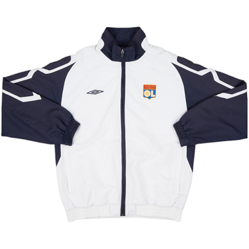 2007-08 Lyon Umbro Track Jacket - 7/10 - (L.Boys)