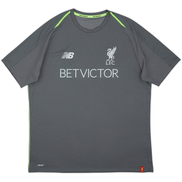 2018-19 Liverpool New Balance Training Shirt - 8/10 - (L)