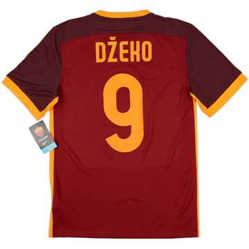 2015-16 Roma Home Shirt Dzeko #9 (S)