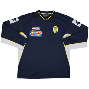 2001-02 Hellas Verona Lotto Sweat Top - 9/10 - (L)