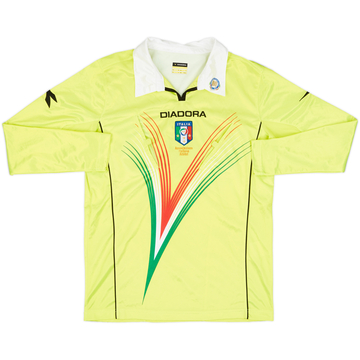2011-12 Italy Diadora Centenary Referee L/S Shirt - 9/10 - (S)