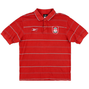 2005-06 Liverpool Reebok Polo Shirt - 9/10 - (L)