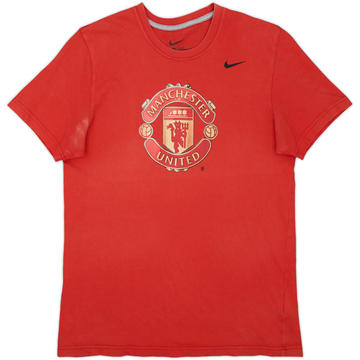 2013-14 Manchester United Nike Graphic Tee - 5/10 - (XL)