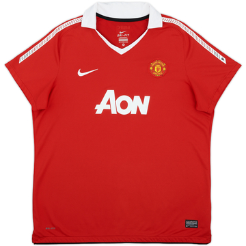 2010-11 Manchester United Home Shirt - 8/10 - (Women's XL)