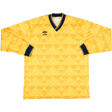 1990s Umbro Template L/S Shirt - 9/10 - (XL)