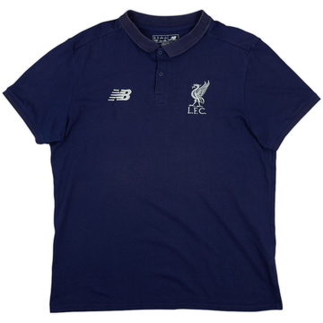 2016-17 Liverpool New Balance Polo Shirt - 9/10 - (M)