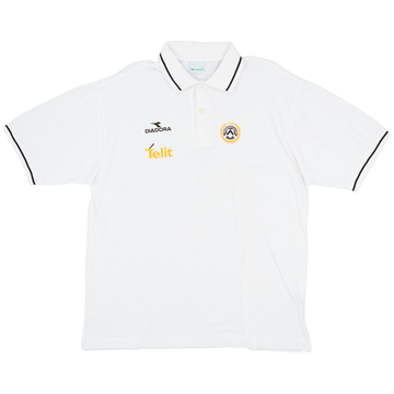 1999-00 Udinese Diadora Polo Shirt - 7/10 - (L/XL)
