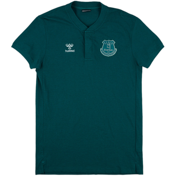 2021-22 Everton Hummel Polo Shirt - 9/10 - (L)