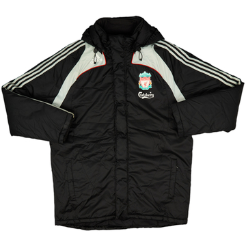 2008-09 Liverpool adidas Padded Bench Coat - 9/10 - (XL)