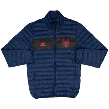 2019-20 Arsenal adidas Padded Bench Coat - 9/10 - (S)