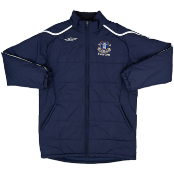 2008-09 Everton Umbro Padded Bench Coat - 6/10 - (L)