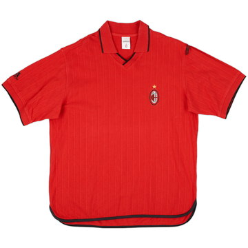 2001-02 AC Milan adidas Training Shirt - 8/10 - (L)