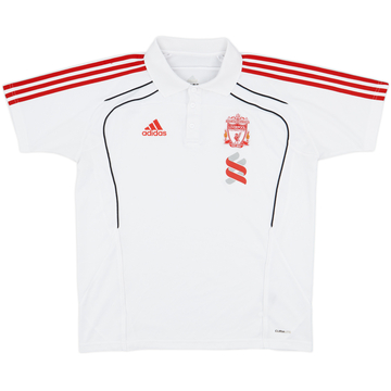 2010-11 Liverpool adidas Polo Shirt - 8/10 - (L)