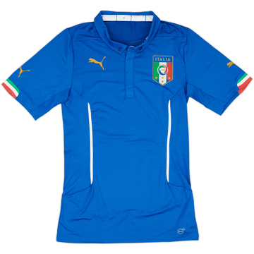 2014-15 Italy Player Issue Home Shirt - 4/10 - (L)