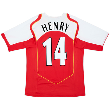 2004-05 Arsenal Home Shirt Henry #14 - 8/10 - (S)