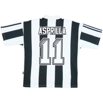 1995-97 Newcastle Home Shirt Asprilla #11 - 8/10 - (S)