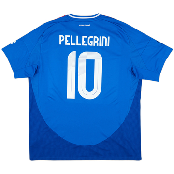 2024-25 Italy Home Shirt Pellegrini #10 - 10/10 - (XL)