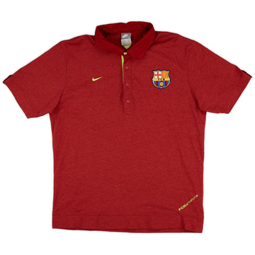 2008-09 Barcelona Nike Polo Shirt - 9/10 - (L)