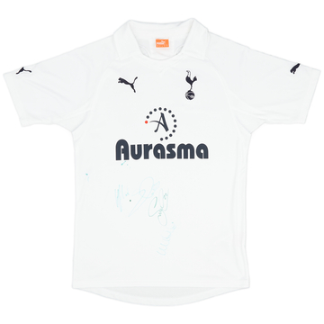 2011-12 Tottenham Signed Home Shirt - 8/10 - (S)