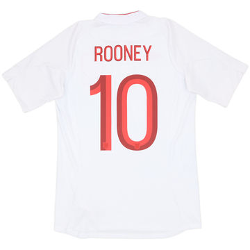 2012-13 England 'Poland/Ukraine' Home Shirt Rooney #10 - 10/10 - (M)