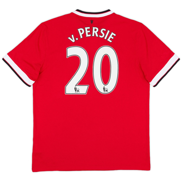 2014-15 Manchester United Home Shirt v.Persie #20