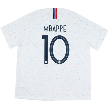 2018 France Away Shirt Mbappe #10