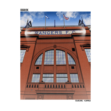 Ibrox A3 Print/Poster