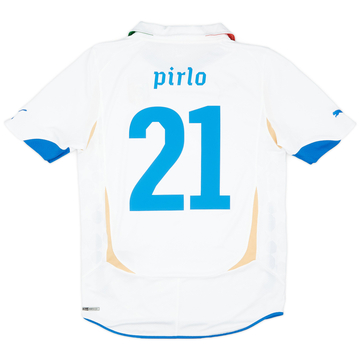 2010-12 Italy Away Shirt Pirlo #21ES