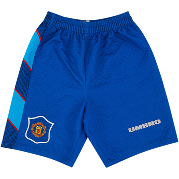 1995-96 Manchester United Away GK Shorts - 6/10 - (Y)