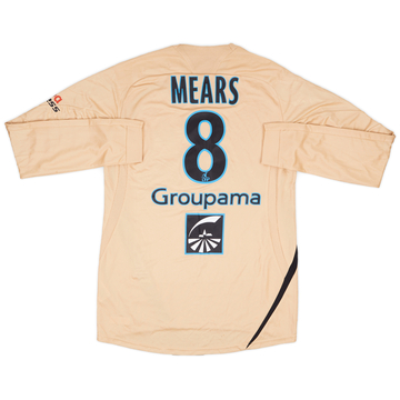 2008-09 Olympique Marseille Match Issue Third L/S Shirt Mears #8