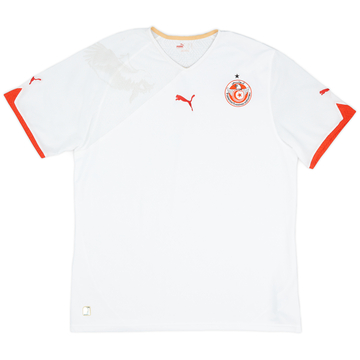 2010-11 Tunisia Home Shirt - 9/10 - (XL)