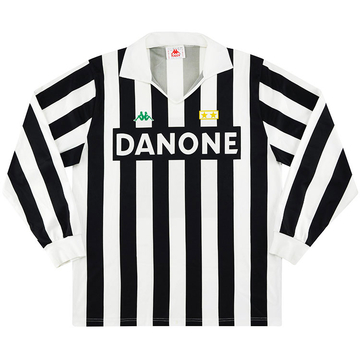1992-94 Juventus Home L/S Shirt - 8/10 - (XL)