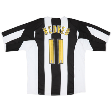 2004-05 Juventus Home Shirt Nedved #11 - 6/10 - (S)