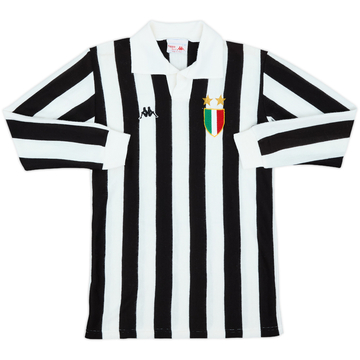 1982-83 Juventus Home L/S Shirt - 9/10 - (S)