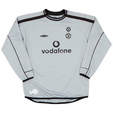 2001-02 Manchester United Centenary GK Shirt - 8/10 - (L.Boys)