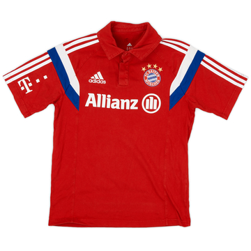 2014-15 Bayern Munich Player Issue adidas Polo Shirt - 7/10 - (S)