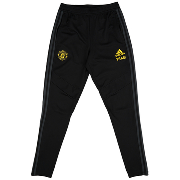 2019-20 Manchester United adidas Staff Issue Tracksuit Bottoms - 9/10 - (S)