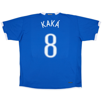 2006-07 Brazil Away Shirt Kaka #8 - 8/10 - (XXL)