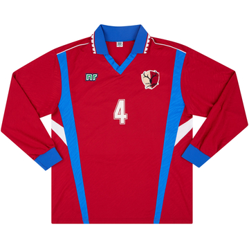 1992 Kashima Antlers Match Issue Home LS Shirt #4