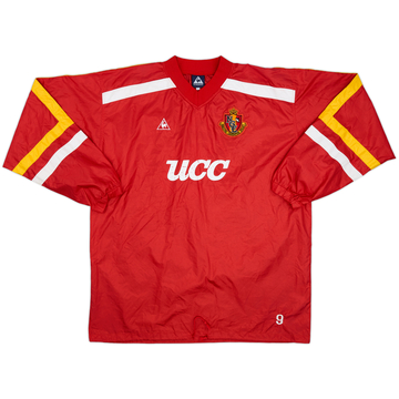 1999 Nagoya Grampus Eight Le Coq Sportif Player Issue Drill Top #9 - 7/10 - (L/XL)