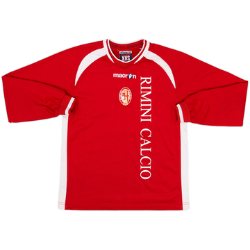 2006-07 Rimini Macron Training L/S Shirt - 7/10 - (XXS)