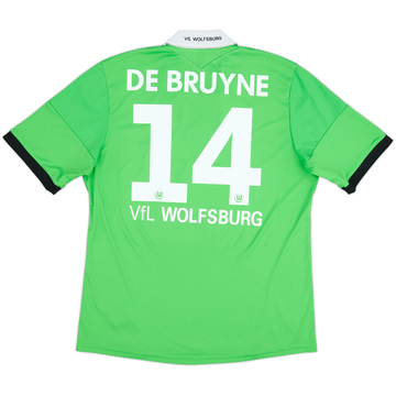 2013-14 Wolfsburg Away Shirt De Bruyne #14 - 6/10 - (XL)