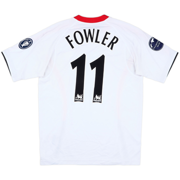 2005-06 Liverpool Away Shirt Fowler #11 - 9/10 - (M)
