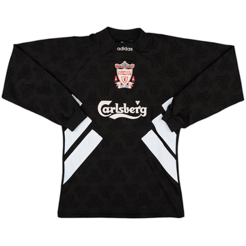 1993-95 Liverpool GK Shirt - 8/10 - (S)