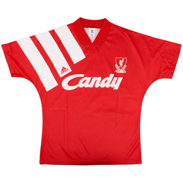 1991-92 Liverpool Home Shirt - 8/10 - (M)