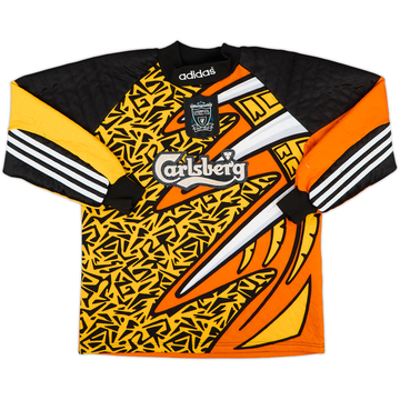 1995-96 Liverpool GK Shirt - 8/10 - (XS)