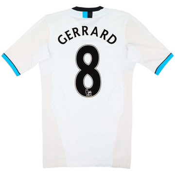 2011-12 Liverpool Player Issue TechFit Third Shirt Gerrard #8 - 5/10 - (L)