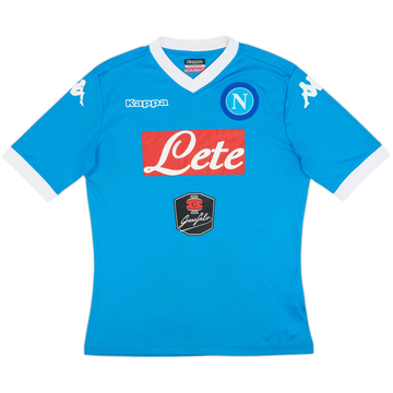 2015-16 Napoli Home Shirt - 5/10 - (L)